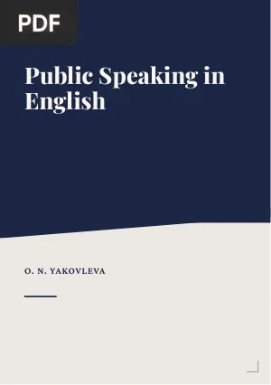 Public Speaking in English