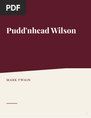 Pudd'nhead Wilson