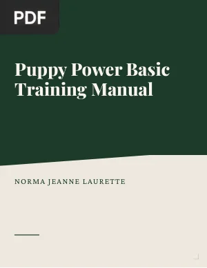 Puppy Power Basic Training Manual