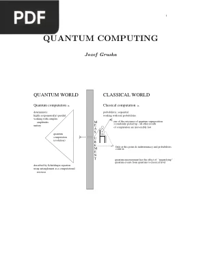 Quantum Computing