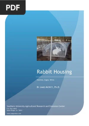 Rabbit Housing: Hutches, Cages, Wires
