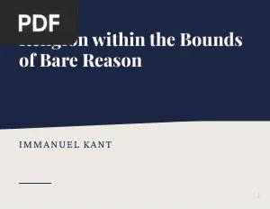Religion within the Bounds of Bare Reason