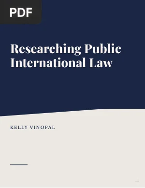 Researching Public International Law