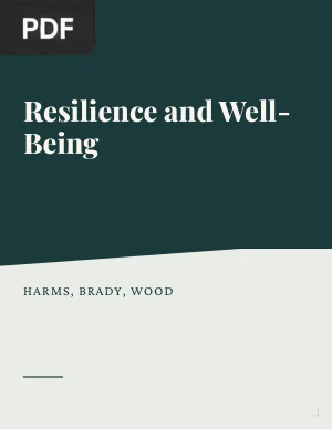Resilience and Well-Being