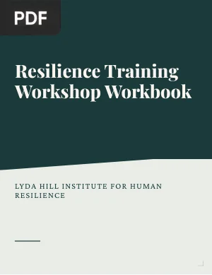 Resilience Training Workshop Workbook