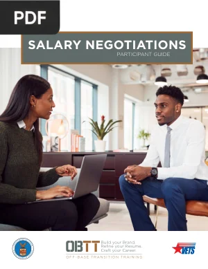 Salary Negotiations Participant Guide