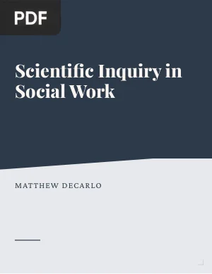 Scientific Inquiry in Social Work