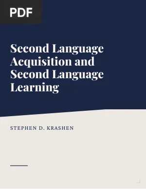 Second Language Acquisition and Second Language Learning