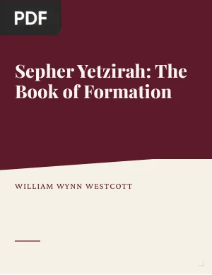 Sepher Yetzirah: The Book of Formation