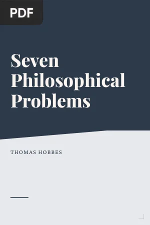 Seven Philosophical Problems