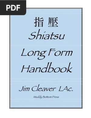 Shiatsu Long Form Handbook