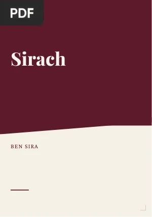 Sirach (Ecclesiasticus)