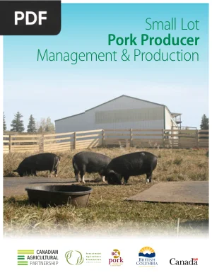 Small Lot Pork Producer Management and Production