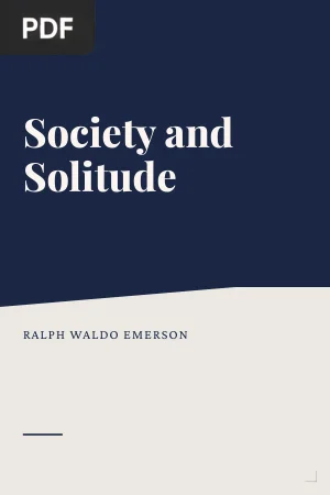 Society and Solitude