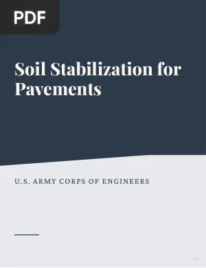 Soil Stabilization for Pavements