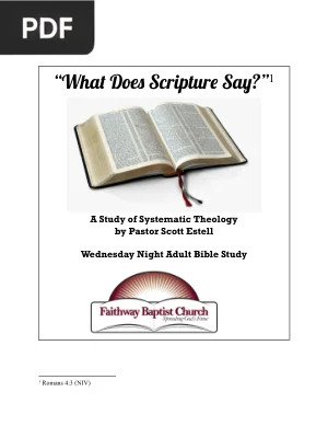 Soteriology: The Doctrine of Salvation