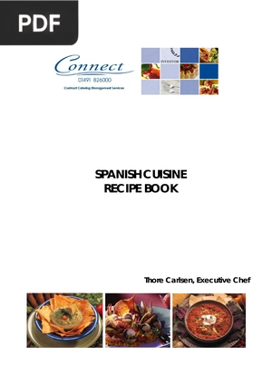 Spanish Cuisine Recipe Book
