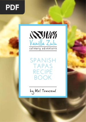 Spanish tapas recipe book