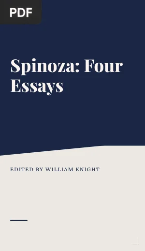 Spinoza: Four Essays