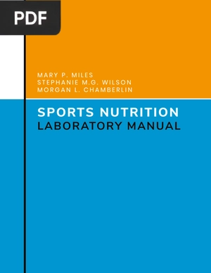 Sports Nutrition Laboratory Manual
