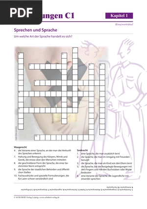 Sprechen und Sprache