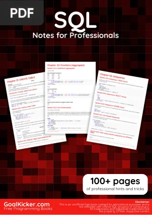SQL Notes for Professionals