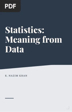 Statistics: Meaning from Data