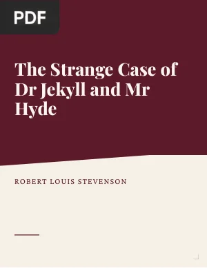 Strange Case of Dr Jekyll and Mr Hyde