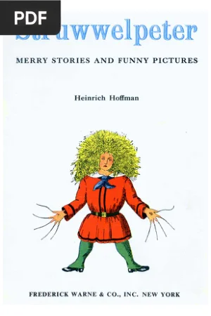 Struwwelpeter: Merry Stories and Funny Pictures