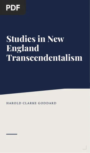 Studies in New England Transcendentalism
