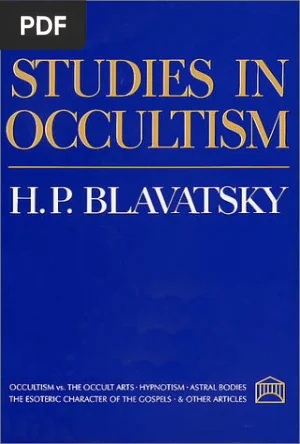 Studies in Occultism