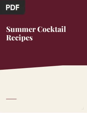 Summer Cocktail Recipes