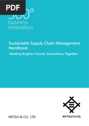 Sustainable Supply Chain Management Handbook