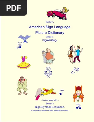 Sutton's American Sign Language Picture Dictionary