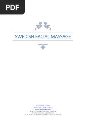 Swedish Facial Massage