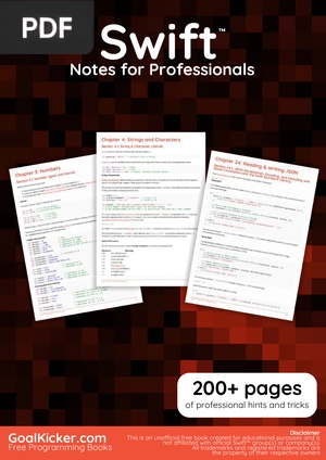 Swift Notes for Professionals