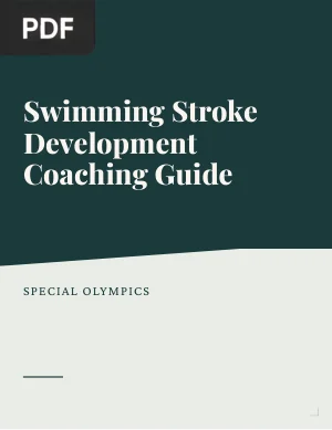 Swimming Stroke Development Coaching Guide