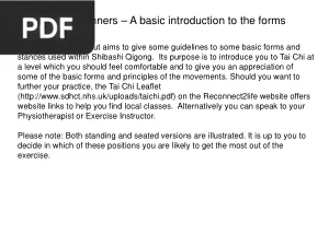 Tai Chi for Beginners: A Basic Introduction to the Forms