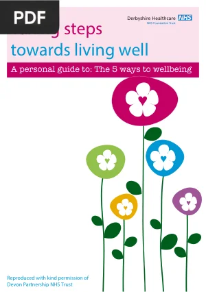 Taking Steps Towards Living Well: A Personal Guide to the 5 Ways to Wellbeing