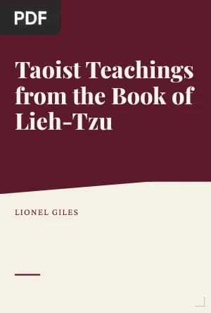 Taoist Teachings from the Book of Lieh-Tzu