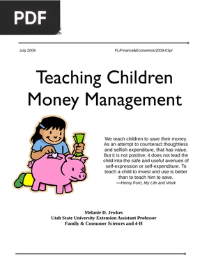 Teaching Children Money Management
