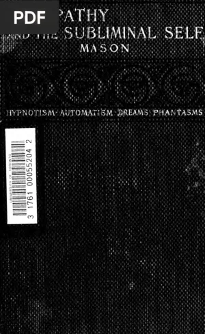 Telepathy and the Subliminal Self