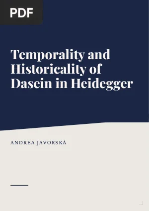 Temporality and Historicality of Dasein in Heidegger