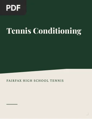 Tennis Conditioning
