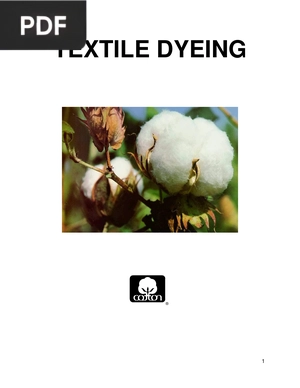 Textile Dyeing