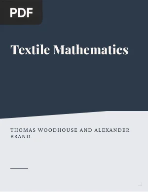 Textile Mathematics