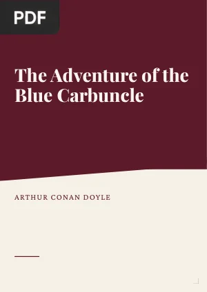 The Adventure of the Blue Carbuncle