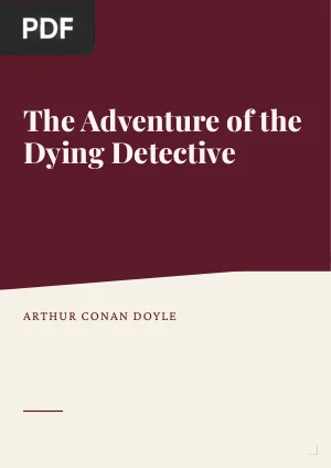 The Adventure of the Dying Detective