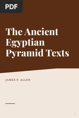 The Ancient Egyptian Pyramid Texts