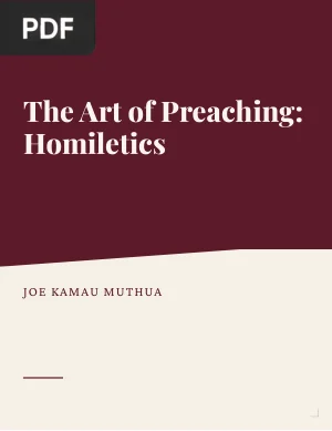 The Art of Preaching: Homiletics